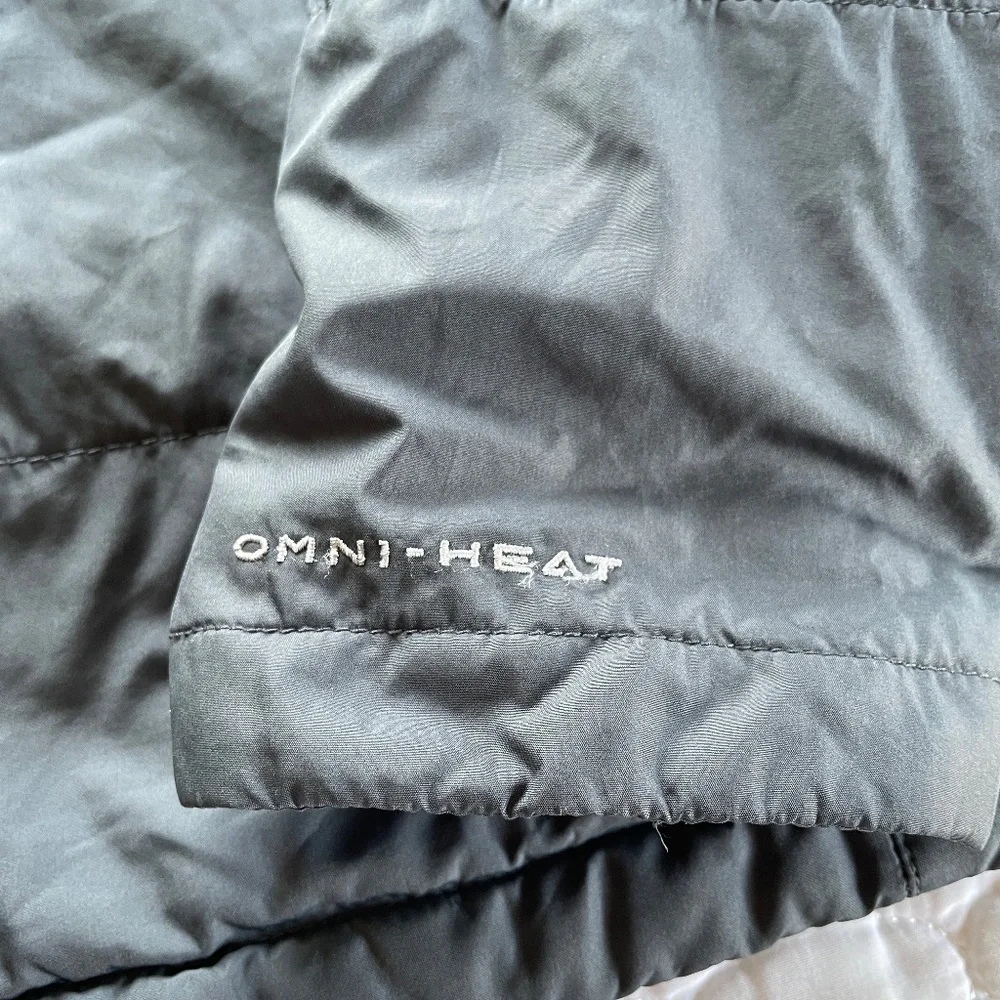 Columbia‎ Omni-Heat Puffer Jacket Gray  Size Medium